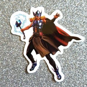 MARVEL Thor Waterproof Sticker JANE FOSTER Disney